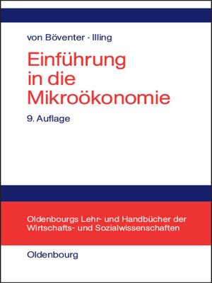 cover image of Einführung in die Mikroökonomie